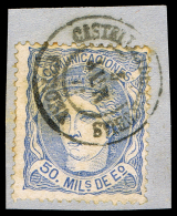 GERONA - EDI O 107 - MAT. FECH. TII \"CASTELLON DE AMPURIAS\ - Used Stamps