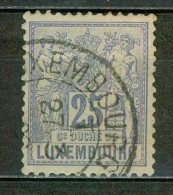 Allégories - LUXEMBOURG - Série Courante - 1882 - N° 54 - 1882 Alegorias