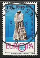 Turkish Cyprus 1976 - Mi. 28 O, ”A Thoughtful Man” A Small Ceramic Statue |  Europa (C.E.P.T.) - Handicrafts - Usados
