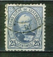 Grand Duc Adolphe 1er - LUXEMBOURG - Série Courante - 1891 - N° 62 - 1891 Adolfo Di Fronte