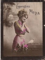 CHROMO CIGARETTE MELIA PORTRAIT DE FEMME - Melia