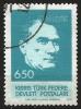 Turkish Cyprus 1978 - Mi. 65 O, Mustafa Kemal ATATÜRK (1881-1938), Founder Of The Republic Of Turkey | Supreme Commander - Oblitérés