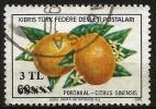 Turkish Cyprus 1979 - Mi. 68 O, Orange (Citrus Sinensis) | Fruits | Plants (Flora) | Overprint - Gebraucht