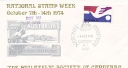 Australia 1974 National Stamp Week Souvenir Cover - Briefe U. Dokumente