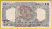 BILLET FRANCAIS - 1000 Francs Minerve Et Hercule 29.6.1950 SUP * Le Dernier - 1 000 F 1945-1950 ''Minerve Et Hercule''