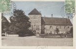 Chateaumeillant (Cher) - Gendarmerie - (1950) - Colorisée, Bon état, RARE - Châteaumeillant