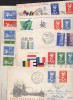 CEPT 1958  Anno Completo 7 Buste FDC - Full Years