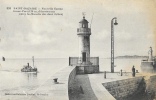 Saint-Nazaire - Nouvelle Entrée - Avant-Port - Phare - Collection Delaveau-Joubier, Carte Non Circulée - Vuurtorens