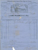 048/24 - Lettre TP 17 Points 141 GAND 1866 - SUPERBE Entete Illustrée Farines, Chicorée J. De Wilde - Usine à GENTBRUGGE - 1865-1866 Profile Left