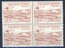 #Greenland 1981. Michel 130 In Bloc Of 4. MNH(**) Gum Fault! - Neufs