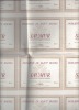 Planche De 20 étiquettes  De Vin De Saumur -  Domaine Du Haut Bourg  -   64  X  46.5 Cm - Verzamelingen, Voorwerpen En Reeksen