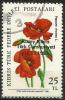 Turkish Cyprus 1983 - Mi. 140 O, Papaver Rhoeas | Flowers | Overprint - Gebruikt