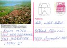 ALLEMAGNE. Carte Pré-timbrée Ayant Circulé En 1987. Gunzenhausen. Oblitération : Tor Zur Eifel. - Cartes Postales Illustrées - Oblitérées