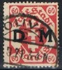 Sello 60 Pf DANTZIG, Fechador OLIVA (alemania Reich), Service Oficial Yvert Num 9 º - Dienstmarken