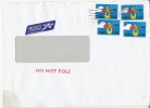 STORK, BIRTH, STAMPS ON COVER, 2010, NETHERLANDS - Lettres & Documents