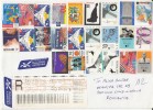 SEAL, BIRDS, NEWSPAPERS, ASTRONOMY, STAMPS ON REGISTERED COVER, 2010, NETHERLANDS - Storia Postale