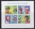 Congo 2006  Les  Champions Cyclistes M/s IMPERFORATED  ** Mnh (26881) - Ongebruikt