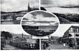 LARGS MULTI VIEW - POSTALLY USED FROM LARGS - 1957 - Ayrshire