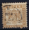 Baden Mi Nr 20 B  , Hellocker  Used 1862 - Oblitérés