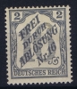 Deutsches Reich:   Dienstmarken Mi. Nr 9 MH/* - Oficial