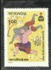 INDIA,1982 ,9th Asian Games,Wrestling By Janaki,17th Century, MNH,(**) - Ungebraucht