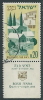 1962 ISRAELE USATO COLONIA AGRICOLA ROSH PINNA CON APPENDICE - T2 - Used Stamps (with Tabs)