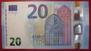 20 EURO S012E4 Draghi Italy Serie SC Perfect  UNC - 20 Euro