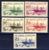 Algeria 1939 Exposition New York Serie N. 153-157 MLH Catalogo € 18 - Neufs