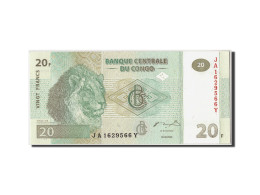 Billet, Congo Democratic Republic, 20 Francs, 2003, 2003-06-30, KM:94a, NEUF - Democratic Republic Of The Congo & Zaire