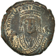 Monnaie, Maurice Tibère, Follis, 595, Antioche, SUP, Cuivre, Sear:533 - Byzantinische Münzen