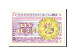 Billet, Kazakhstan, 5 Tyin, 1993, Undated, KM:3, TB - Kazakistan