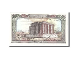 Billet, Lebanon, 50 Livres, 1988, Undated, KM:65d, SPL - Líbano