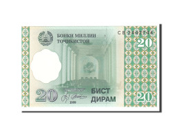 Billet, Tajikistan, 20 Diram, 1999, Undated, KM:12a, SPL - Tajikistan