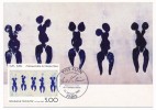 FRANCE => Carte Maximum - 5,00 Yves KLEIN / Anthropométrie De L'époque Bleue - Premier Jour Mai 1989 - PARIS - 1980-1989