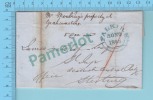 Stampless 1846 ( 2 Covers Cachets ,  Round Falkirk  30 NO 1846, Square Stirling No 30 1846 ) 2 Scans - Covers & Documents