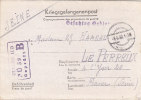 Militaria - Carte-Lettre Prisonnier De Guerre Stalag 10/06/1942 - Le Perreux - War 1939-45
