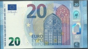 € 20  ITALIA SD S012 F3  DRAGHI  UNC - 20 Euro