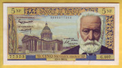 BILLET FRANCAIS - 5 NF Victor Hugo 2.5.1963 SUP - 5 NF 1959-1965 ''Victor Hugo''