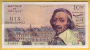 BILLET FRANCAIS - 10 NF Richelieu 5.4.1962 SUP - 10 NF 1959-1963 ''Richelieu''