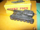 DINKY TOYS)  CHAR A MX -EXCELLENT ETAT- TOURELLE PIVOTANTE, CHENILLES ROULENT, REF 817   AVEC BOITE - Vehicles