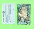 NORFOLK ISLAND - Magnetic Phonecard/Bird/Boobok Owl - Isla Norfolk