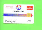 PARAGUAY - Chip Phonecard As Scan - Paraguay