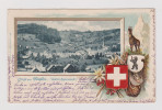 AK AR TEUFEN 1902-01-27 St Gallen Nach Sierre Leone Russ Aus Litho Gebr. Metz #8868 - Teufen