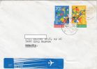 OLYMPIC DAYS FOR EUROPEAN YOUTH, STAMPS ON COVER, 1993, NETHERLANDS - Covers & Documents