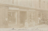 Commerce - Carte-Photo -  Magasin Chaussures - Maison Mauclair - A Situer - Negozi