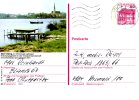 ALLEMAGNE. Carte Pré-timbrée Ayant Circulé En 1987. Obing. - Cartes Postales Illustrées - Oblitérées