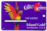 Isle Of Capri Casino,  U.S.A. Older Used Slot Or Player´s Card, Isleofcapri-3c - Casinokarten