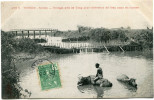 INDOCHINE CARTE POSTALE DEPART SONTAY 30 JANV 06 TONKIN POUR HANOI - Lettres & Documents