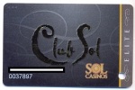 Sol Casinos,  U.S.A., Older Used Slot Or Player´s Card,  Sol-3 - Casinokarten