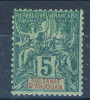 Anjouan Protettorato Francese 1892-99 Tipi Sage N. 4 C. 5 Verde MH Catalogo € 10 - Altri & Non Classificati